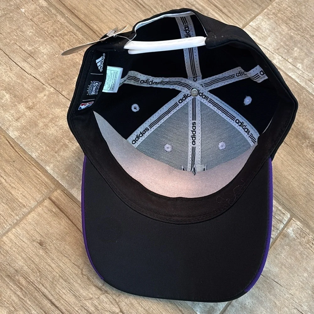 Adidas NWT Black and Purple Kings Hat. - Picture 3 of 4
